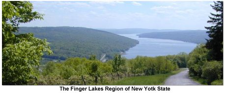 The Finger Lakes Region of New York